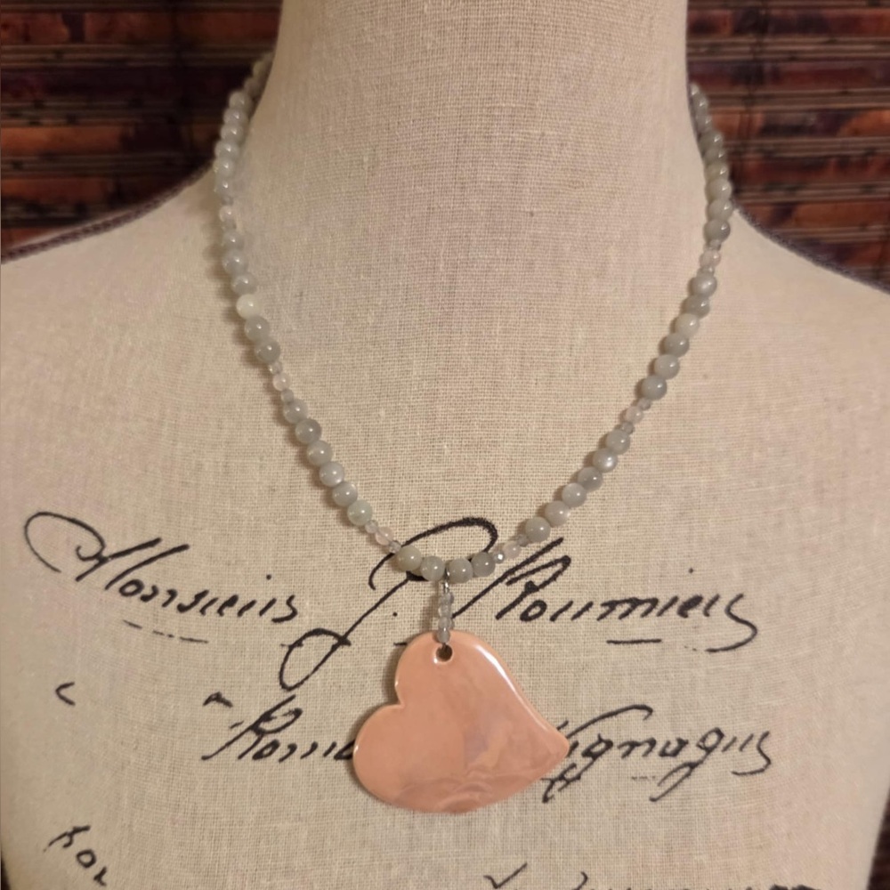 Elegant Heart Pendant Necklace